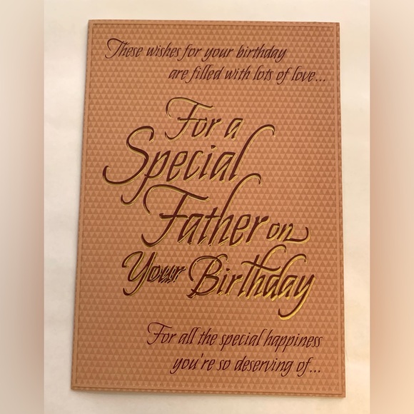⭐️BOGO // Birthday Card (for father) - Picture 1 of 7